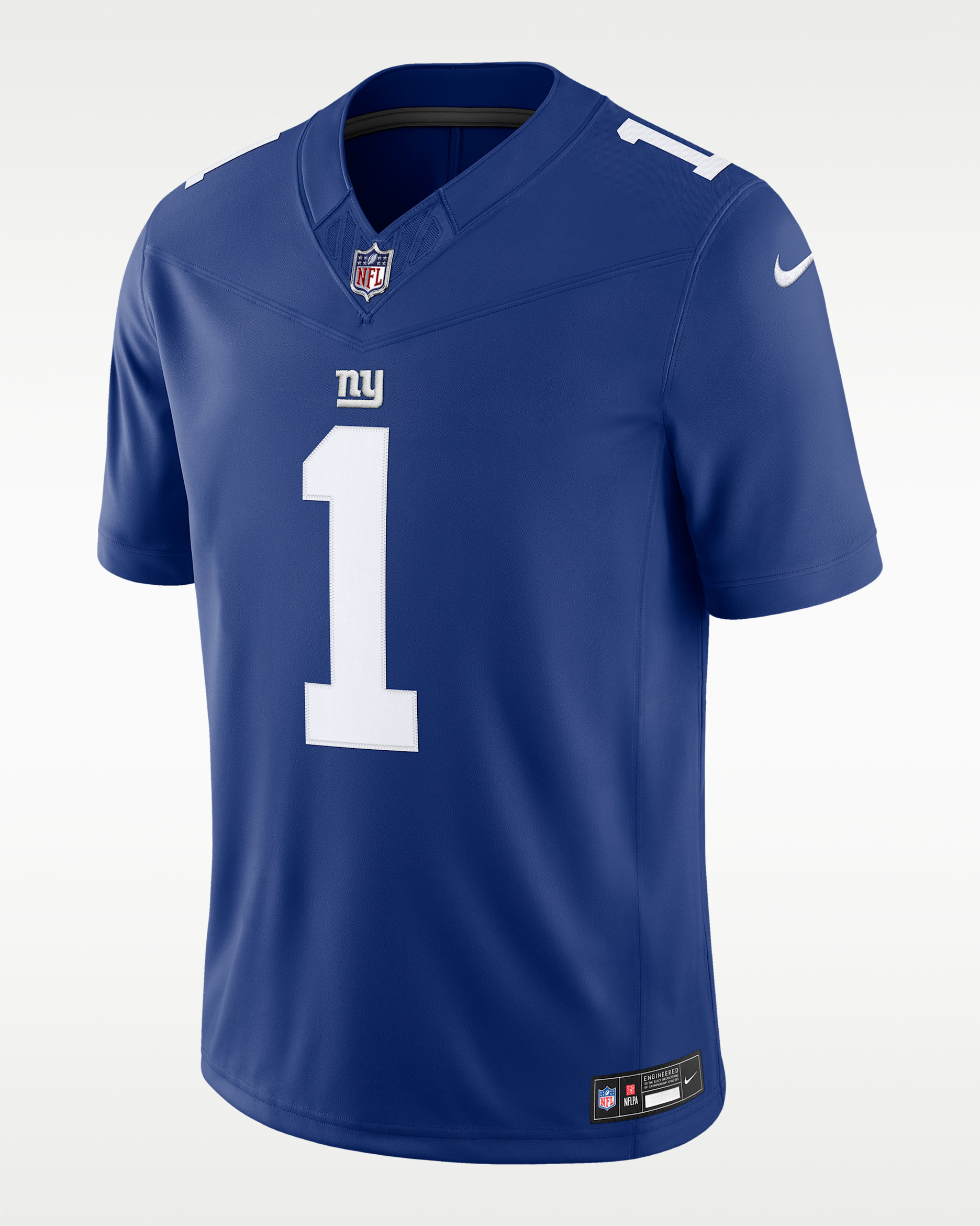 ビッグシルエットXXL NIKE ニューヨーク・メッツ　ナイロンプルオーバー Malik Nabers New York Giants Men's Nike Dri-FIT NFL Stitched